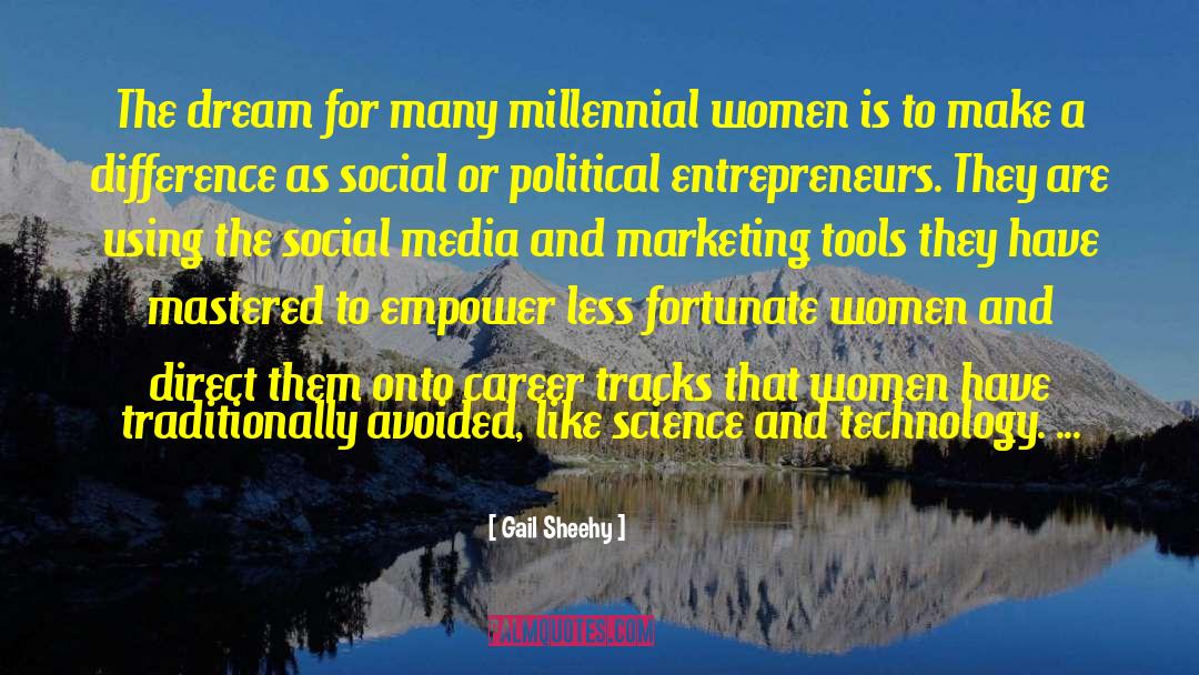 Millennial Women quotes by Gail Sheehy