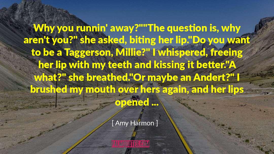 Millie quotes by Amy Harmon
