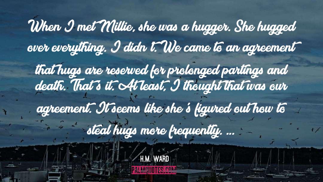 Millie quotes by H.M. Ward