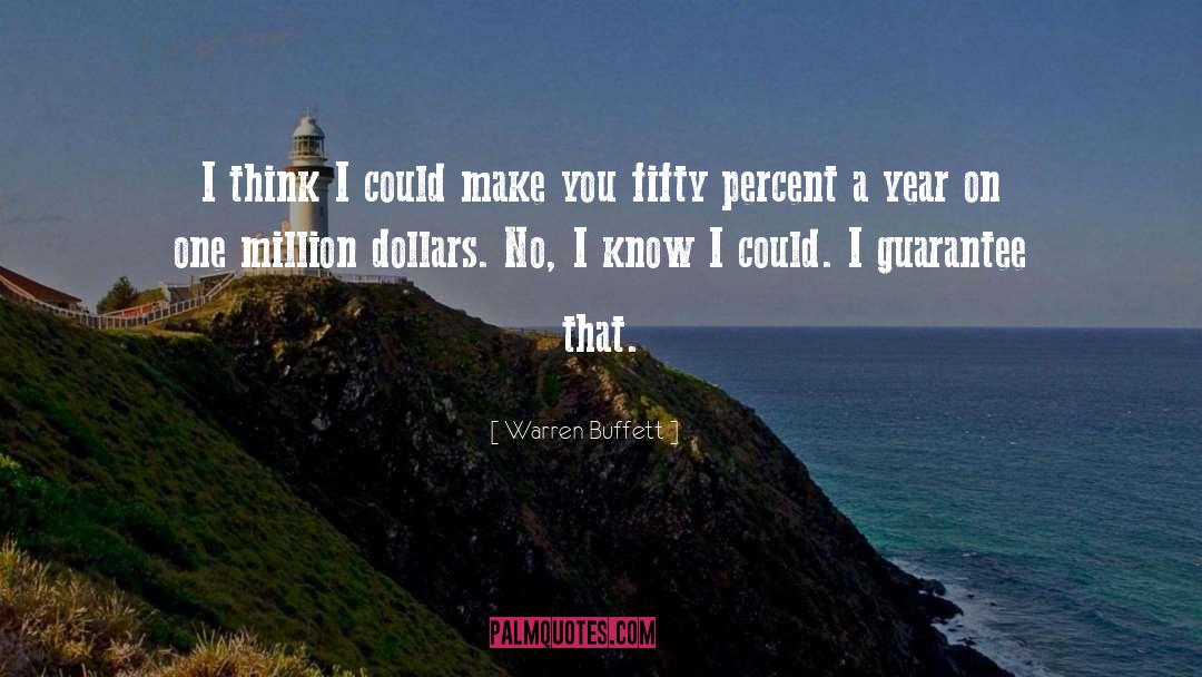 Million Dollars quotes by Warren Buffett
