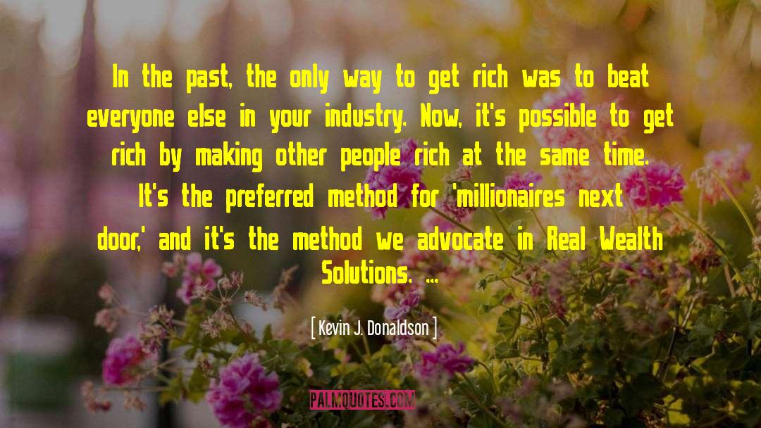 Millionaire Mindset quotes by Kevin J. Donaldson
