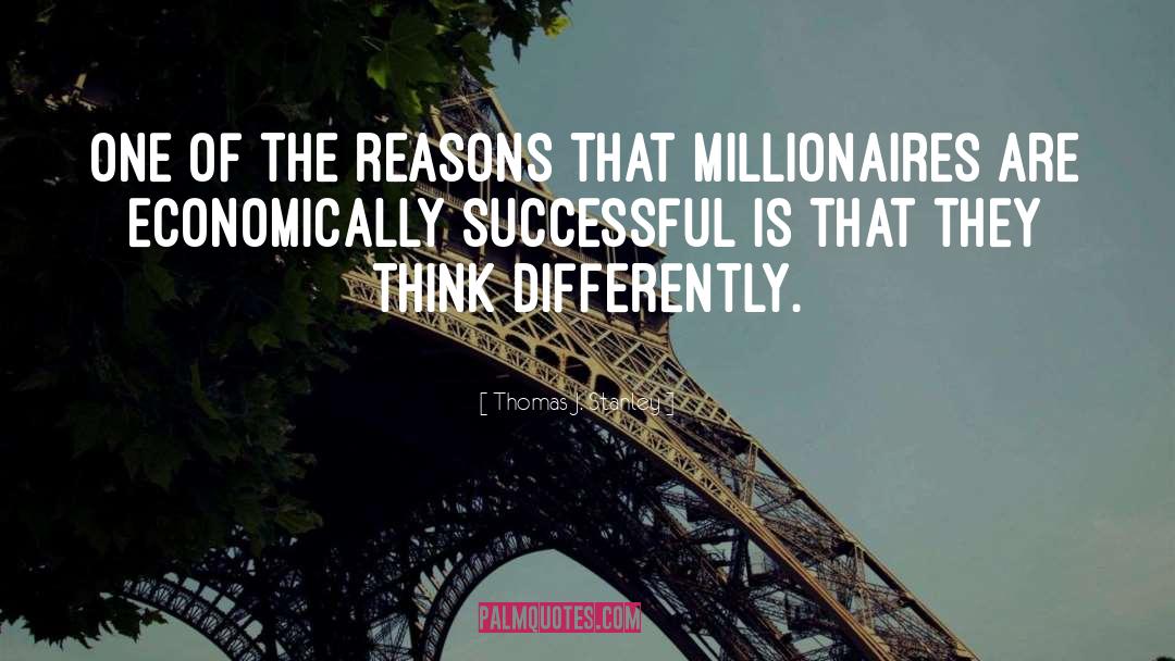 Millionaires quotes by Thomas J. Stanley