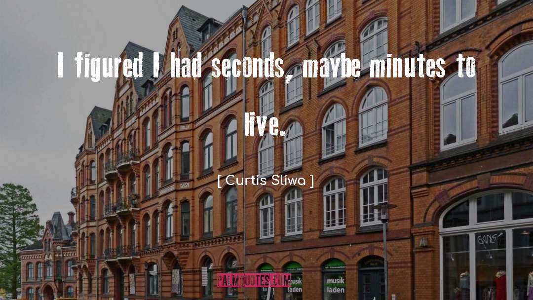 Millisecond To Seconds quotes by Curtis Sliwa