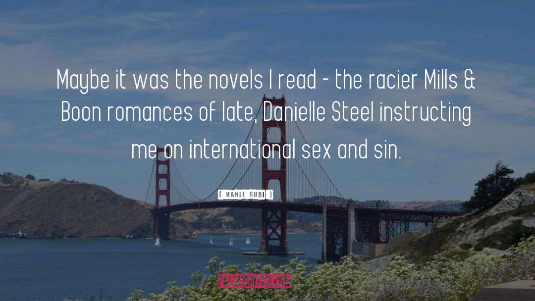 Mills And Boon Moment quotes by Manil Suri