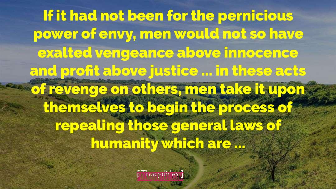 Millward Law quotes by Thucydides