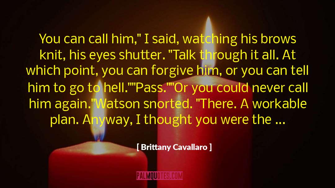 Milo Frangere quotes by Brittany Cavallaro