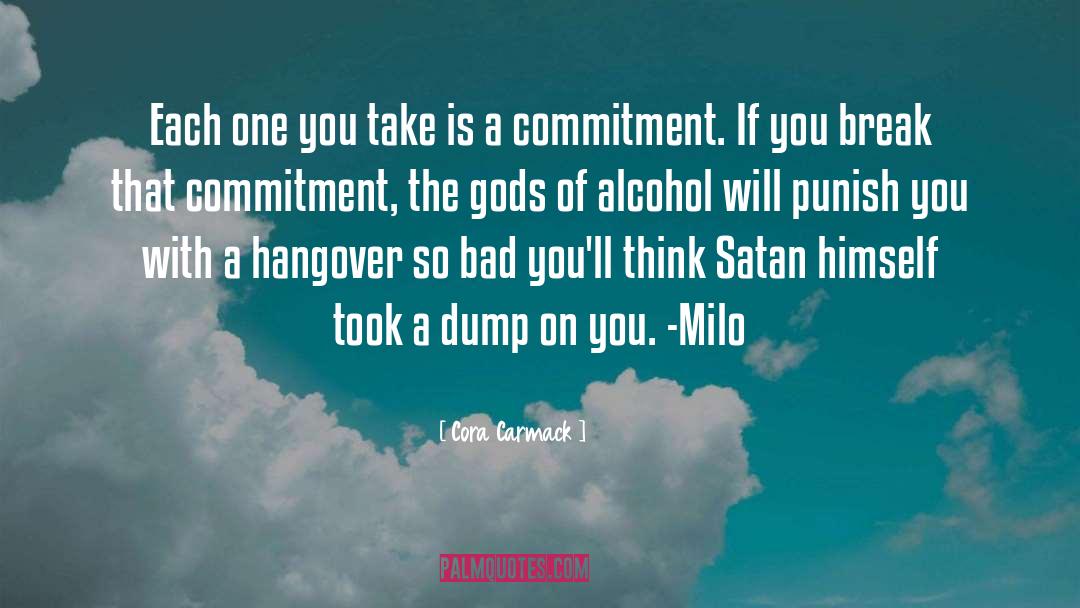 Milo quotes by Cora Carmack