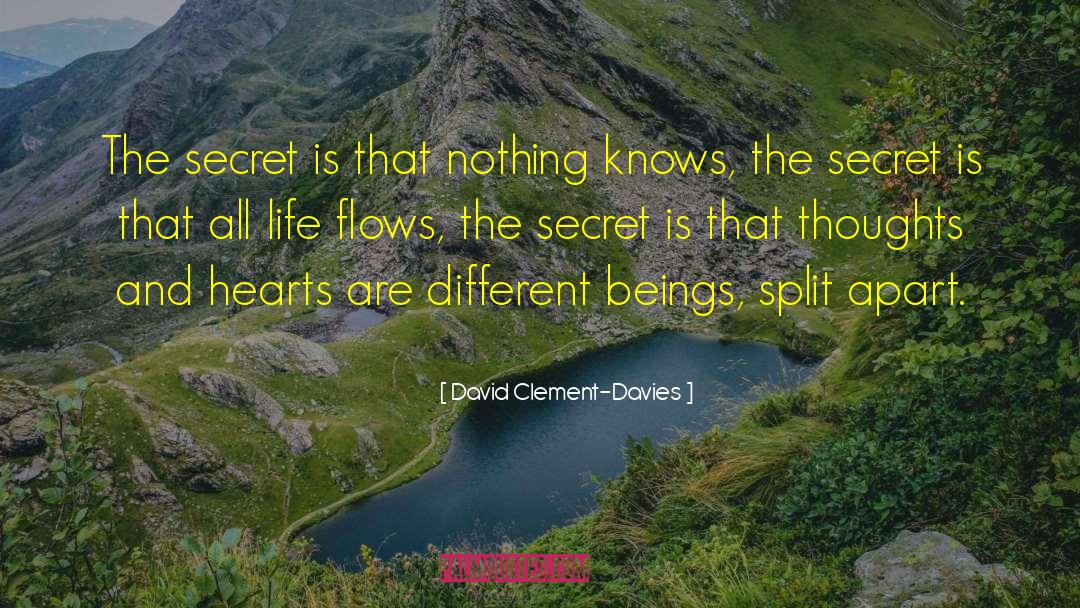 Miltons Secret quotes by David Clement-Davies