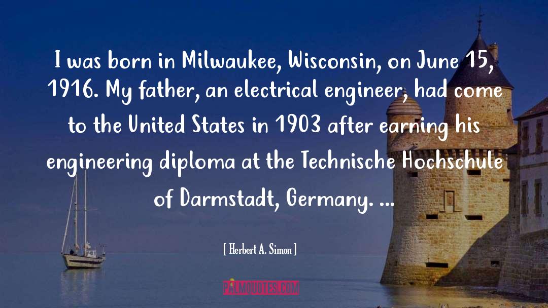 Milwaukee quotes by Herbert A. Simon