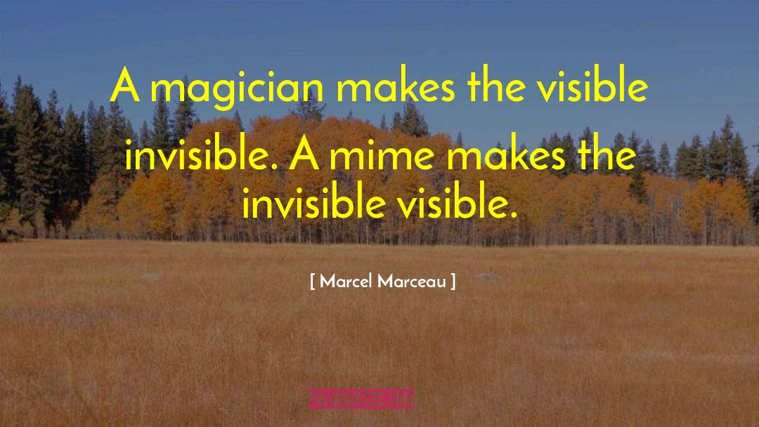 Mime quotes by Marcel Marceau