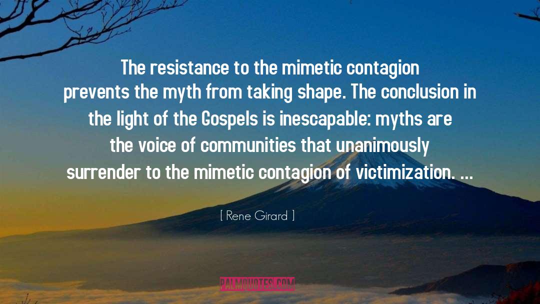 Mimetic quotes by Rene Girard
