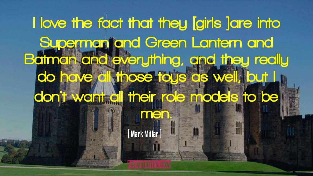 Min Green quotes by Mark Millar