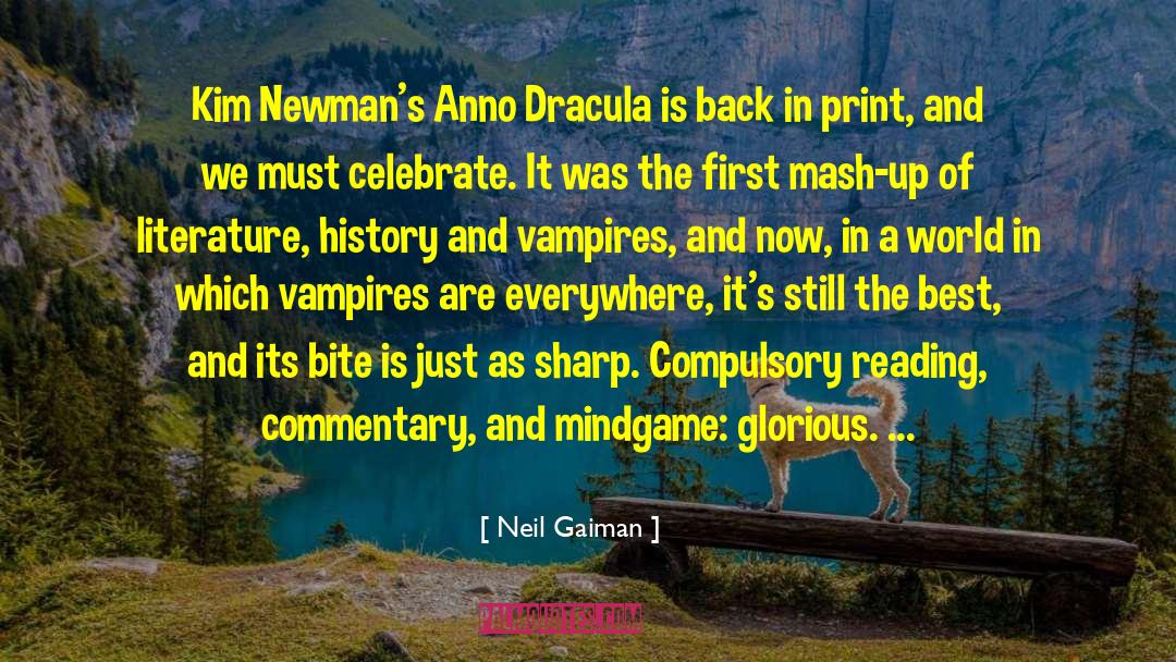 Mina And Dracula quotes by Neil Gaiman