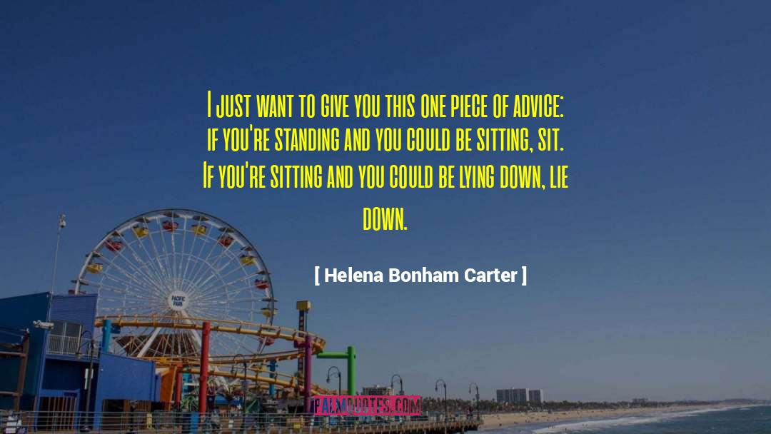 Mina Carter quotes by Helena Bonham Carter