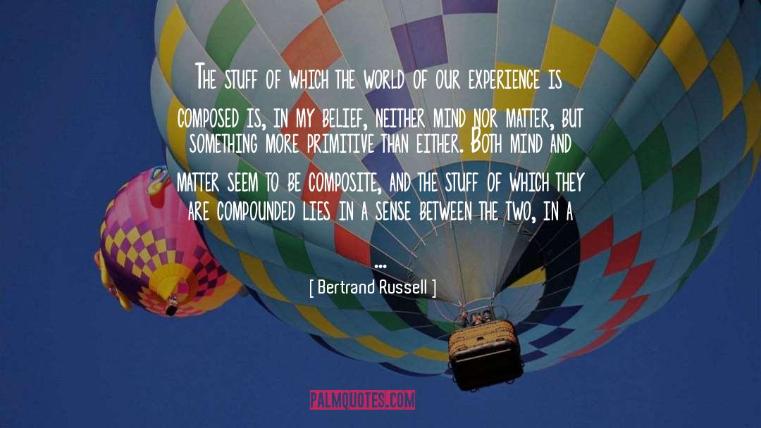 Mind And Matter quotes by Bertrand Russell