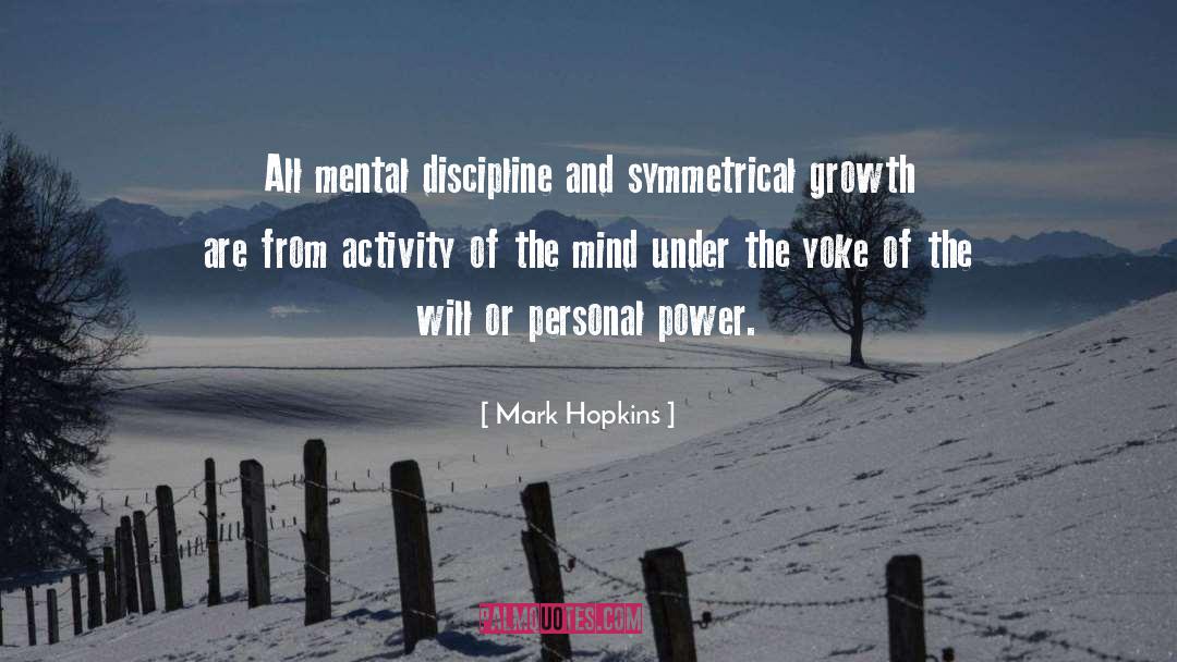 Mind And Matter quotes by Mark Hopkins