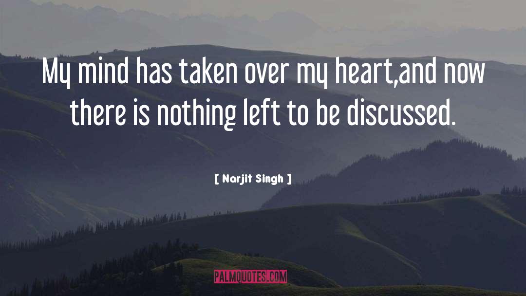 Mind And Nature quotes by Narjit Singh