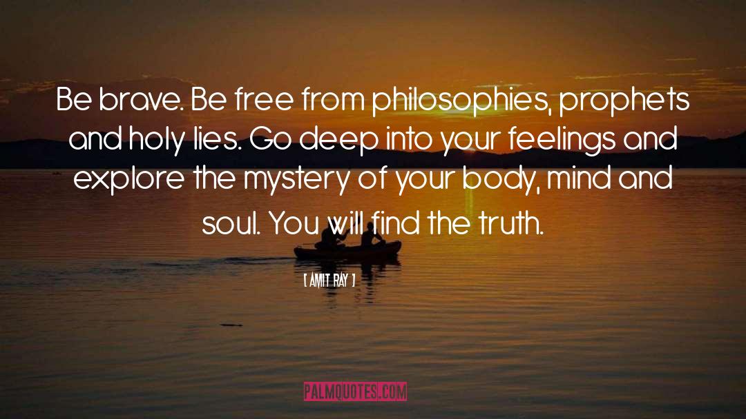 Mind And Soul quotes by Amit Ray