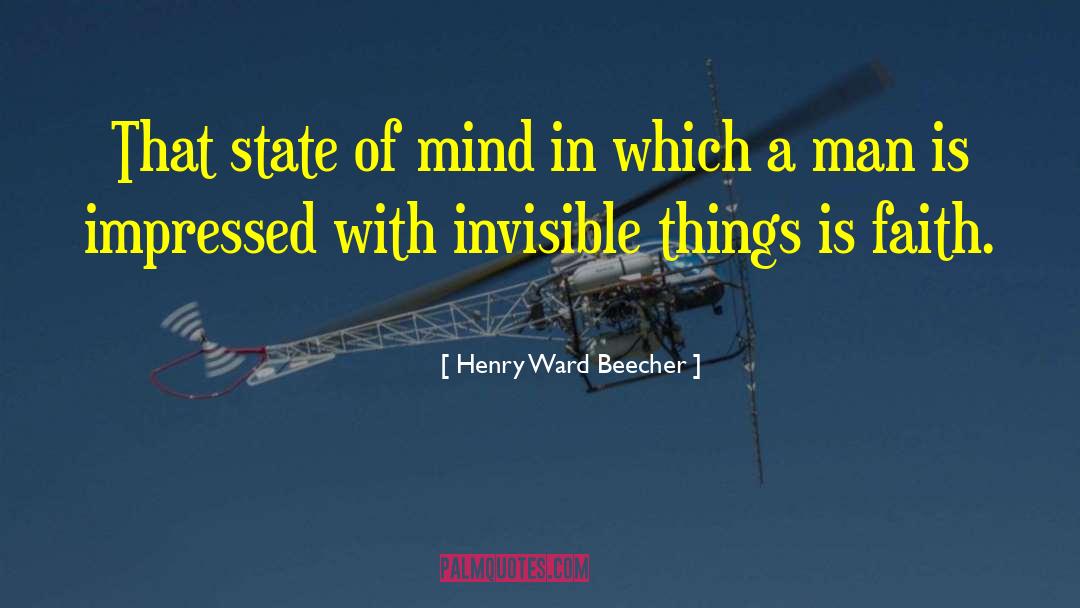 Mind Hang quotes by Henry Ward Beecher