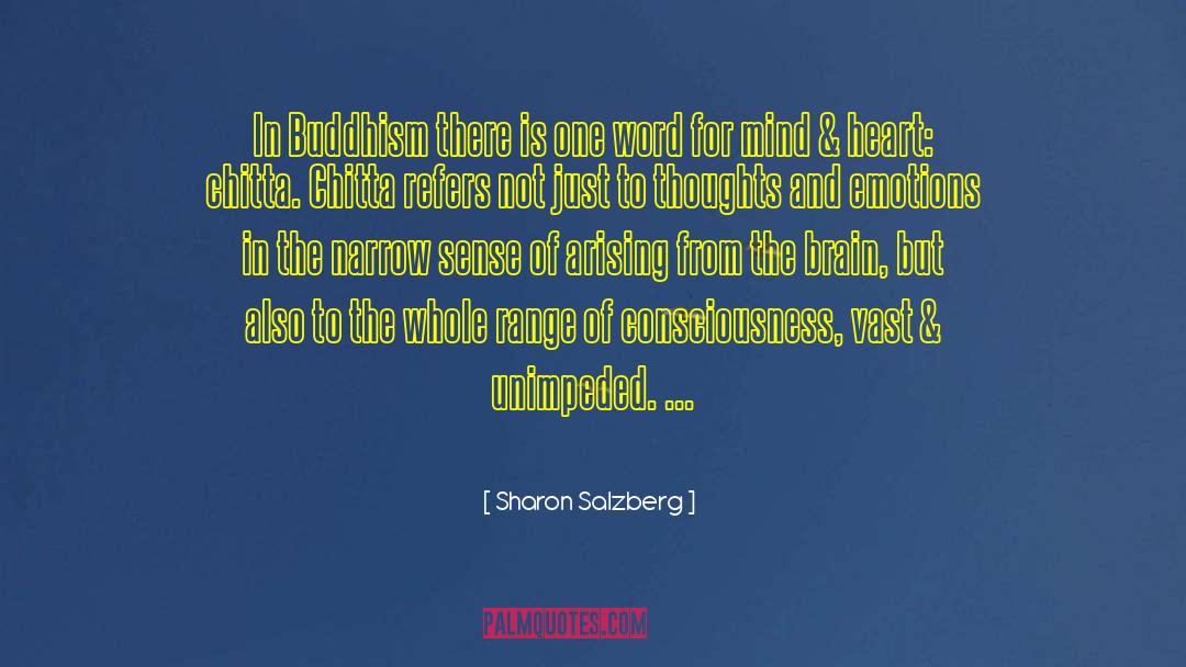 Mind Heart quotes by Sharon Salzberg