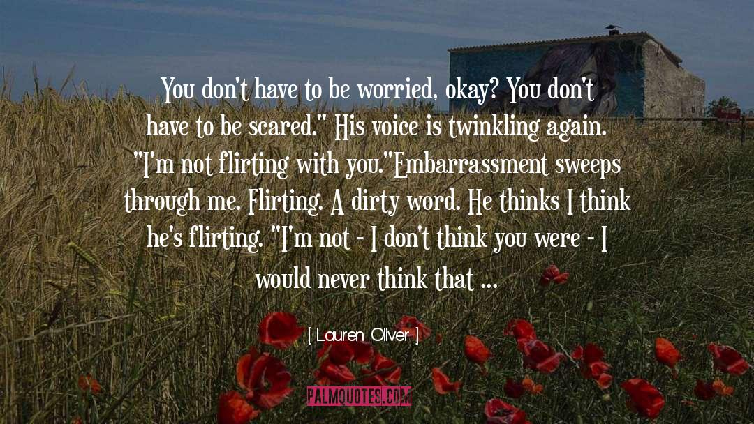 Mind Is Overflowing quotes by Lauren Oliver