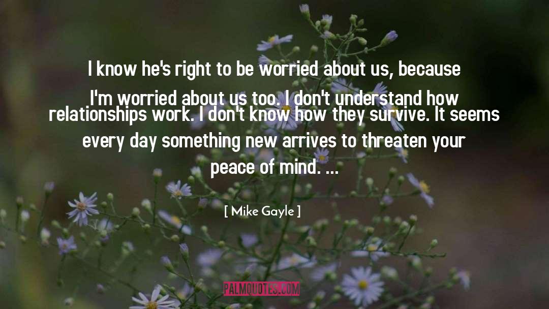 Mind Love quotes by Mike Gayle