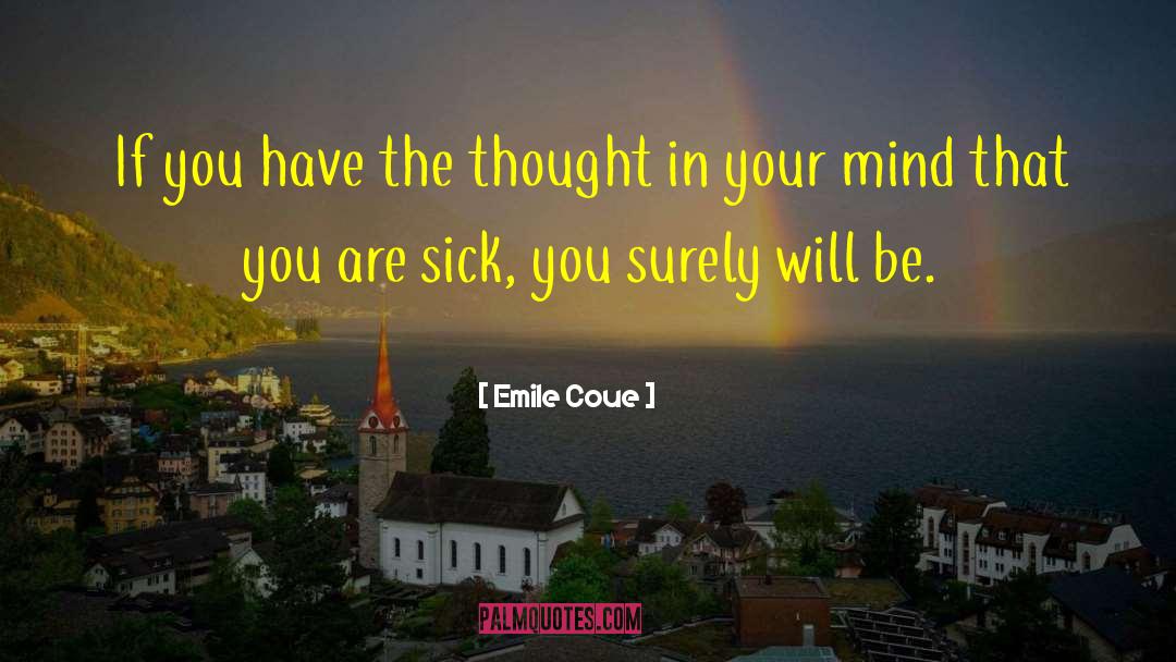 Mind Map quotes by Emile Coue