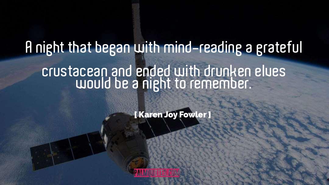 Mind Reading quotes by Karen Joy Fowler