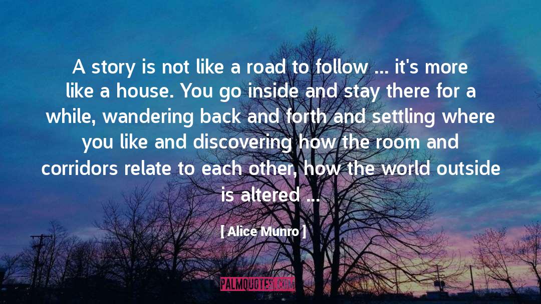 Mind Wandering Time quotes by Alice Munro