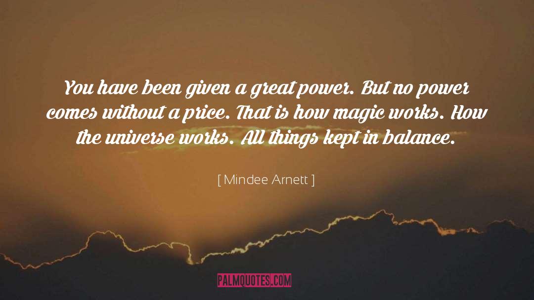 Mindee Arnett quotes by Mindee Arnett