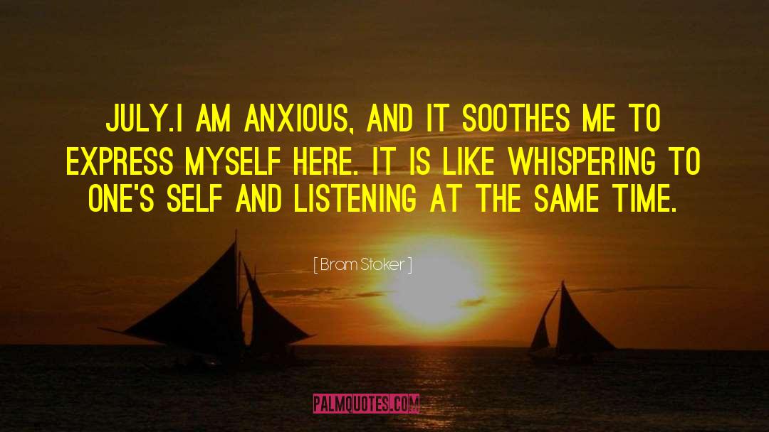 Mindful Listening quotes by Bram Stoker