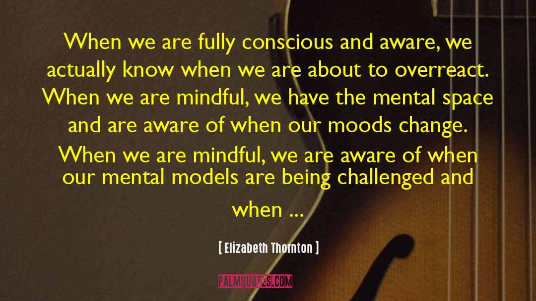 Mindful Parenting quotes by Elizabeth Thornton