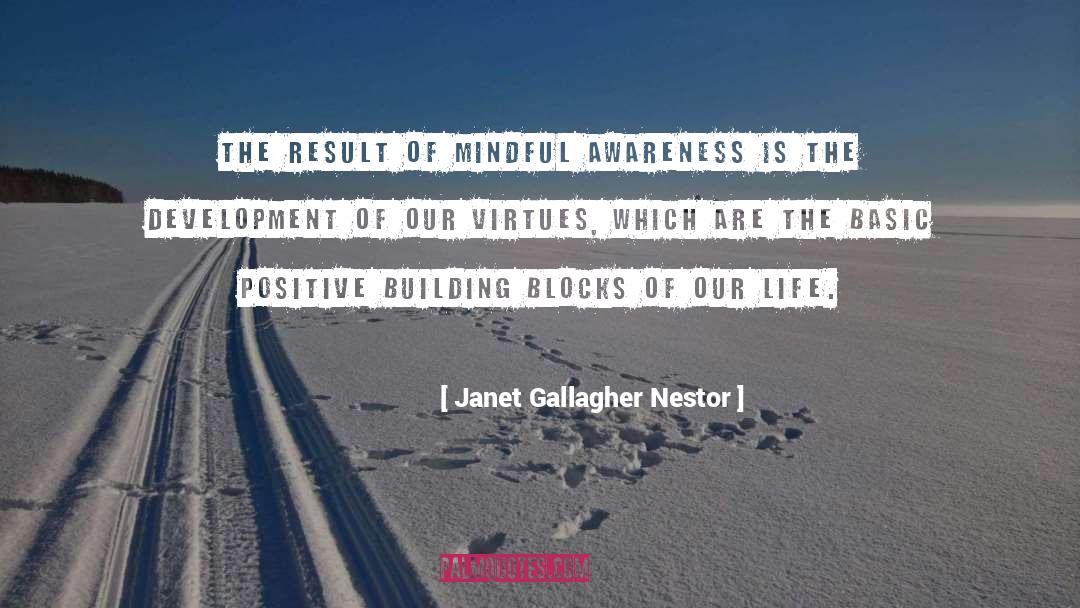 Mindful quotes by Janet Gallagher Nestor