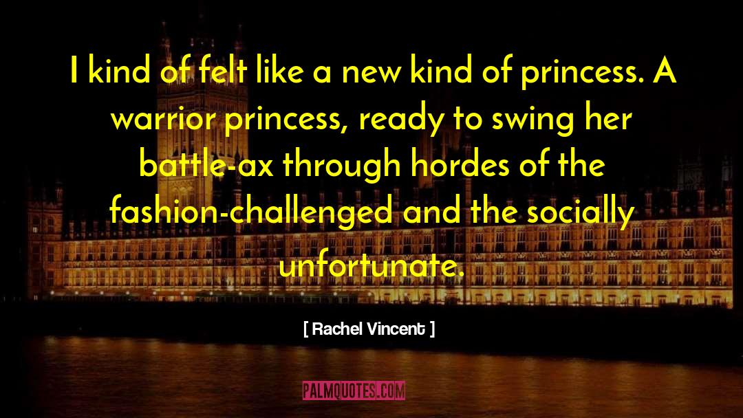 Mindful Warrior quotes by Rachel Vincent