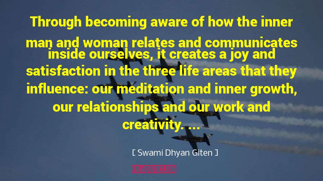 Mindfulness And Meditation quotes by Swami Dhyan Giten