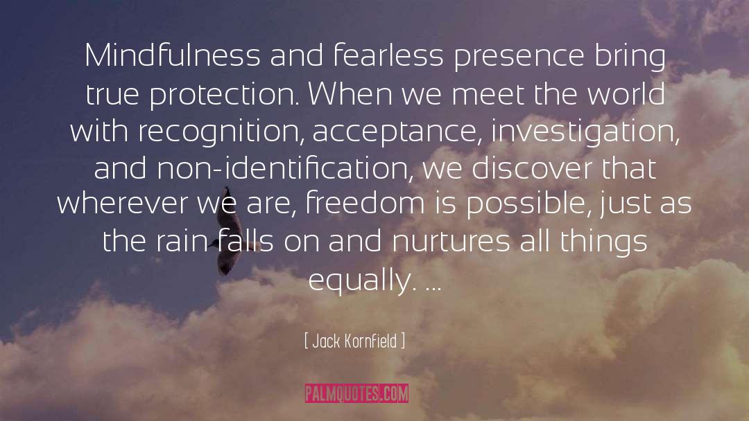Mindfulness quotes by Jack Kornfield