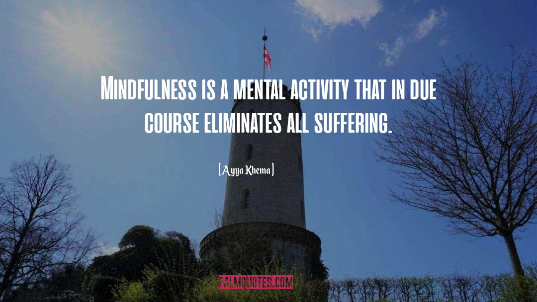 Mindfulness quotes by Ayya Khema