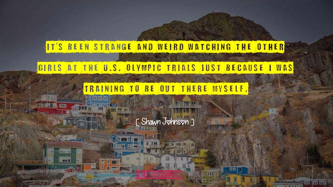 Mindfulness Training quotes by Shawn Johnson