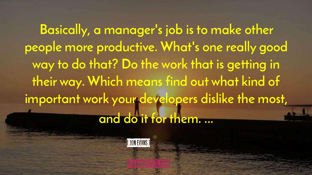 Mindjet Manager quotes by Jon Evans