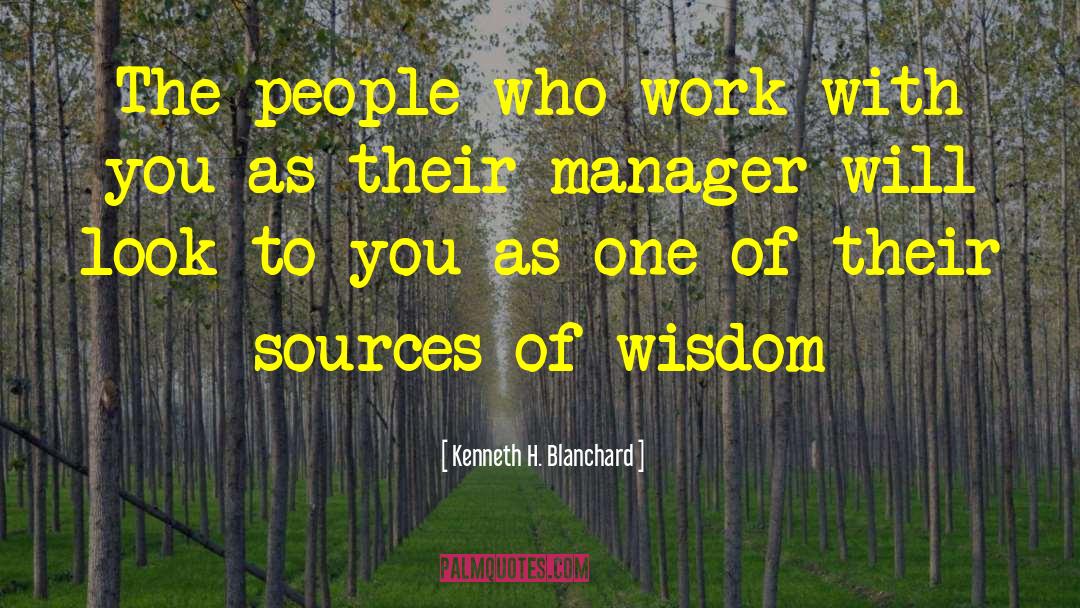 Mindjet Manager quotes by Kenneth H. Blanchard