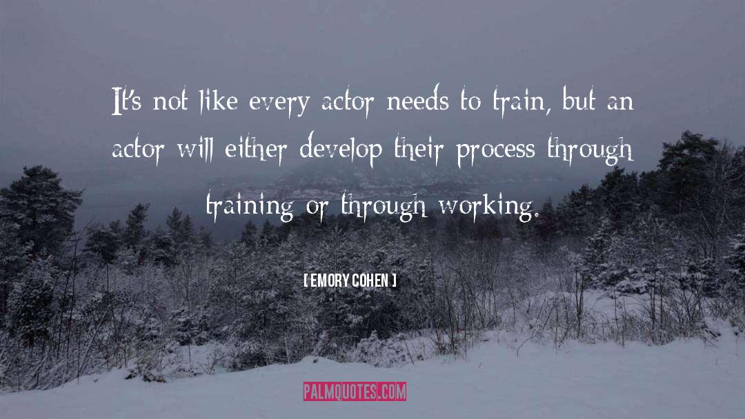Mindset Training quotes by Emory Cohen