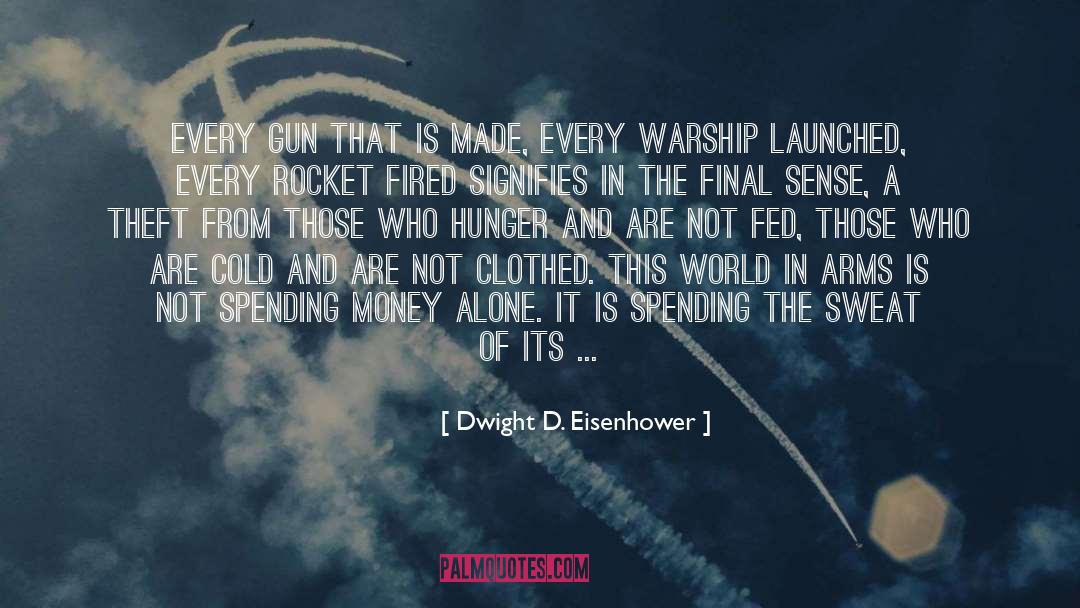 Minelli Gun quotes by Dwight D. Eisenhower