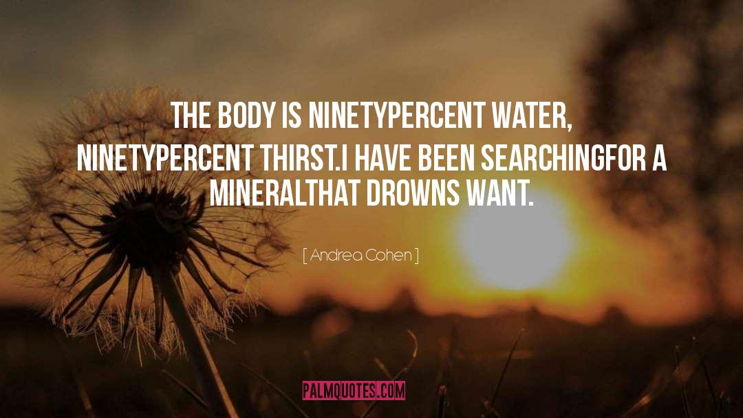 Mineral quotes by Andrea Cohen