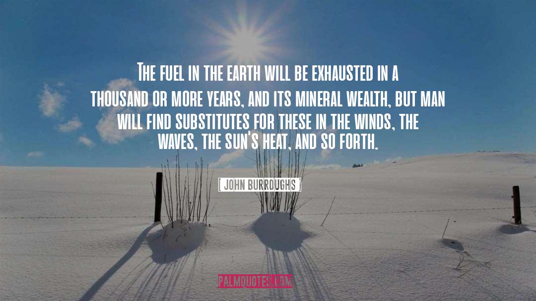 Mineral quotes by John Burroughs