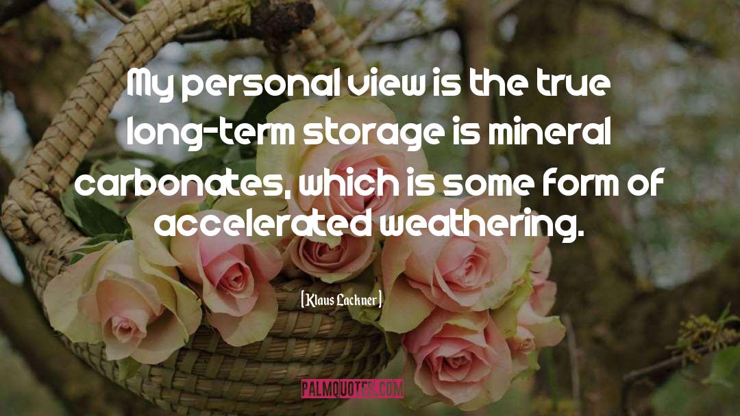 Mineral quotes by Klaus Lackner