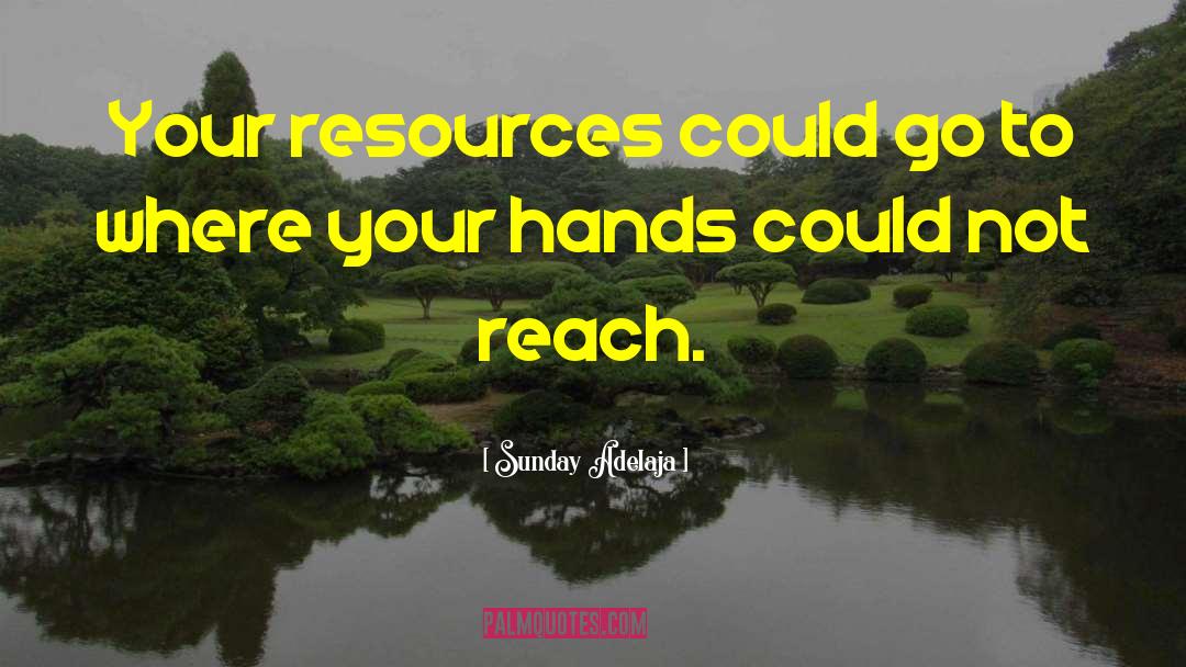 Mineral Resources quotes by Sunday Adelaja