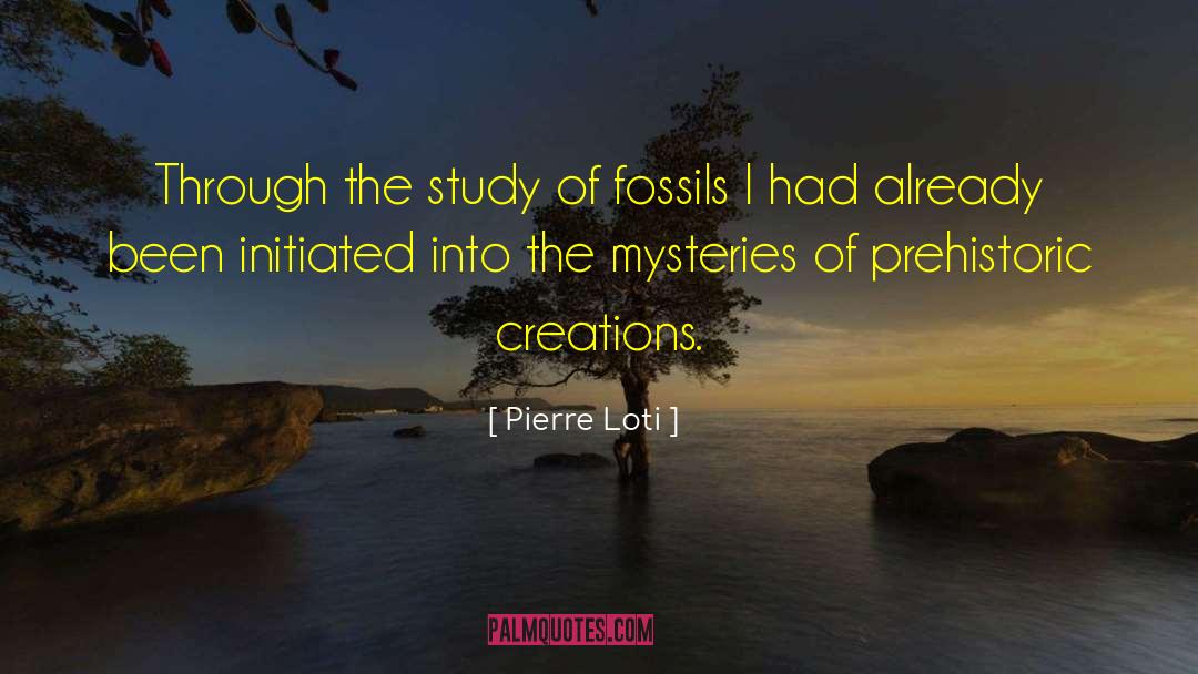 Mineralized Fossils quotes by Pierre Loti