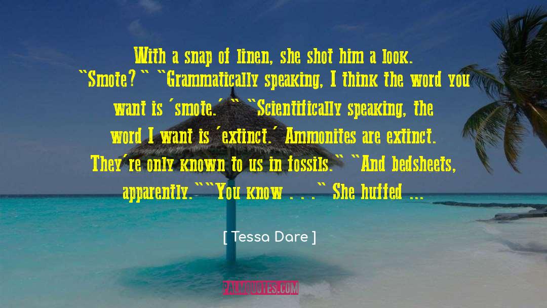 Mineralized Fossils quotes by Tessa Dare