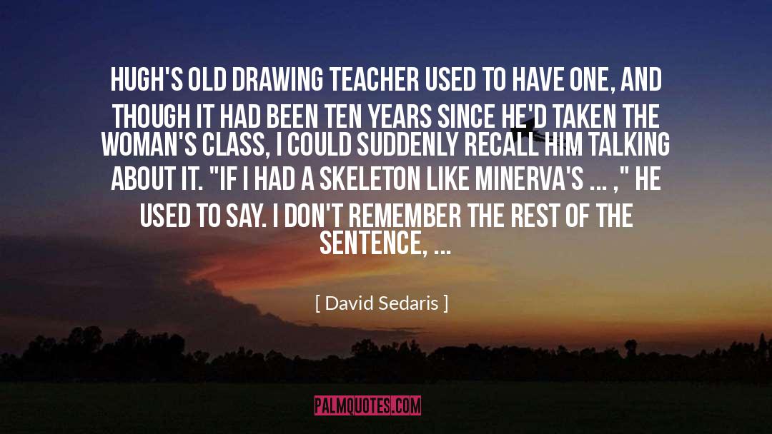 Minerva quotes by David Sedaris