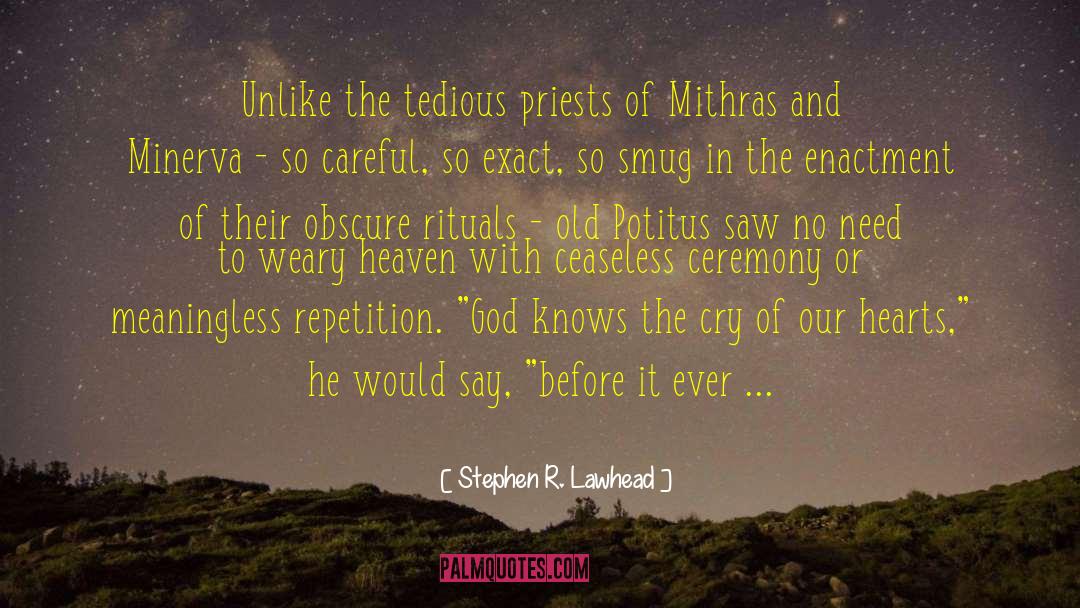 Minerva quotes by Stephen R. Lawhead